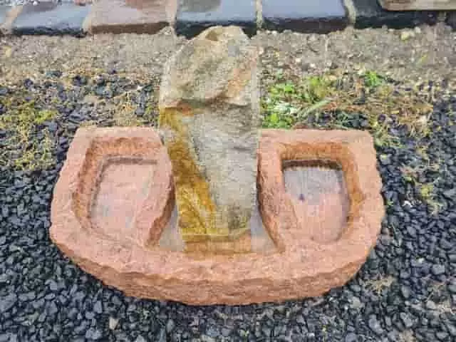 kerti csobogó edény