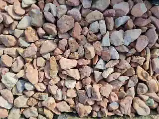 pink dekor kavics